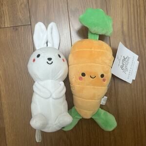 HALLMARK - BETTER TOGETHER - BUNNY & CARROT - MAGNETIC PLUSH - NWT